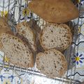 El cooksnap de María Tomas Salinas cuando hizo Pan con nueces y pasas sin gluten.