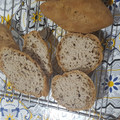 El cooksnap de María Tomas Salinas cuando hizo Pan con nueces y pasas sin gluten.