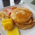El cooksnap de Gaby Durango cuando hizo Pancakes americanos.