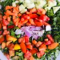 Fatima Dewa's cooksnap of when they made Simple vegetable salad.