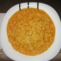 El cooksnap de Estela cuando hizo Arroz meloso con bacalao y cebolla.