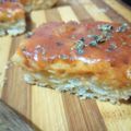 El cooksnap de Silvana Lima cuando hizo Masa de Pizza batida de mi mamá Ana.