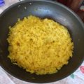 El cooksnap de ines graciela abad cuando hizo Risotto de Arroz con Azafrán.