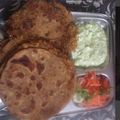 Devyani Mehul kariya's cooksnap of when they made આલુ પરોઠા  (Aloo Paratha Recipe In Gujarati).