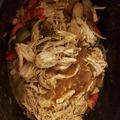 Elyse Rose's cooksnap of when they made Slow Cooker Chicken Fajitas.