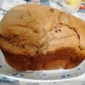 Viktória Valtner Cooksnap-ja, amikor elkészítette a(z) Kakaó csíkos mazsolás kalács kenyérsütőben receptet.