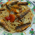 El cooksnap de Juan Carlos Murillo Rincón cuando hizo Espaguetis con ajo y sardinas.