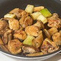 tmasa3's cooksnap of when they made ★ズボラな焼き鳥★串なし！鶏もも肉と白葱.