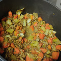 El cooksnap de Shivaia Sigbaum cuando hizo Lentejas turcas al curry con verduras.