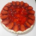 Cooksnap dari widyastanti untuk resep Strawberry Cheesecake Unbaked