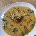El cooksnap de Victor Bernardo cuando hizo Crema de calabaza y puerro.