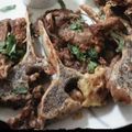 Sadaf Abdul Karim's cooksnap of when they made Tandoori mutton chops.
