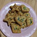 El cooksnap de ludmi cuando hizo Galletitas arcoíris de naranja 🌈 ♡.