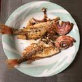 Lin Shu Jhen 的 乾煎現流野生大紅目鰱 cooksnap