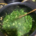 El cooksnap de Cristina cuando hizo Guiso de Acelga con zapallitos Italianos.