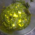 Mamoni Banerjee's cooksnap of when they made পালক পনির (Palak Paneer recipe in Bengali).