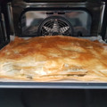 El cooksnap de mfndezibieta cuando hizo Spanakopita. Pastel griego de espinacas.