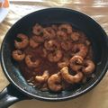 El cooksnap de cristiankl cuando hizo Gambas al ajillo con destellos de vino blanco.