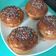 El cooksnap de Jime cuando hizo Muffins de chocolate nesquik.