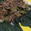 Cooksnap dari Putu Ferbika untuk resep Bayam siram jamur kancing