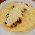 Tánczos Ágnes Cooksnap-ja, amikor elkészítette a(z) Darált húsos tojásos tortilla receptet.