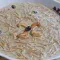 Sayyed Tarannum's cooksnap of when they made Dates sevai kheer.