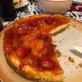 El cooksnap de Elena cuando hizo Tarta de queso con base de galletas - en horno 🍰🍓.