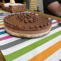El cooksnap de Benjamin Caballero cuando hizo Tarta de tres chocolates para torpes 😍.