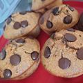 El cooksnap de Selee Vega cuando hizo Muffins integrales de banana,coco y chips de chocolate💕.