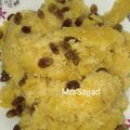 Misses Sajjad Memon's cooksnap of when they made Sooji halwa.