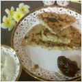Sadhana Mohindra's cooksnap of when they made Paneer Paratha.