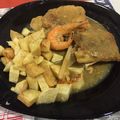 El cooksnap de obx3mario cuando hizo Bacalao en salsa verde de langostinos.
