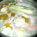 El cooksnap de Ana Insa Gimenez cuando hizo Caldo casero de pescado.