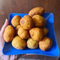 Cooksnap dari Din2 untuk resep Misro/jemblem/singkong parut isi Gula merah/ubi kayu/no kelapa parut