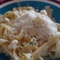 El cooksnap de Yirkash cuando hizo Fetuccini Salsa Alfredo.