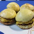 El cooksnap de Camii Centeno cuando hizo Pan de papa para hamburguesas.