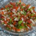 El cooksnap de Alizzz cuando hizo Salsa Criolla.