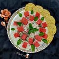 کوک اسنپ 👩‍🍳Hamideh بعد از امتحان کردن دیپ پنیر و هندوانه.