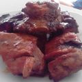 El cooksnap de Belldandi17 cuando hizo Costillas de cerdo con guarnición de cebolla morada.