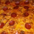 stilettobutterflyy's cooksnap of when they made Baked pizza spaghetti .