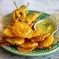 Yui Miles's cooksnap of when they made Potato Bhajis.