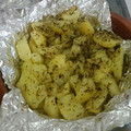 El cooksnap de Nieves cuando hizo Una guarnicion de patatas diferente y deliciosa.