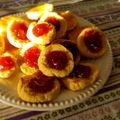 El cooksnap de Magali Gimenez cuando hizo Pepas de harina de almendras y mermelada de frutos rojos.