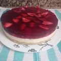 El cooksnap de Eli Veron cuando hizo Cheesecake con frutillas.