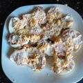 El cooksnap de Monica Sanchez Carrasco cuando hizo Huevos rellenos.