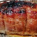 El cooksnap de Mildred Pino Garcia cuando hizo Lomo de cerdo relleno.