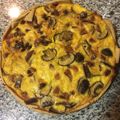 El cooksnap de Pepa Martínez Rodes cuando hizo Quiche de jamón ibérico y champiñón de mi papi.