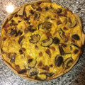 El cooksnap de Pepa Martínez Rodes cuando hizo Quiche de jamón ibérico y champiñón de mi papi.
