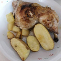 El cooksnap de Patricia cuando hizo Pollo asado al horno con piña y guarnición (dieta).