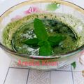 Areeba Khan's cooksnap of when they made Green Chutney.